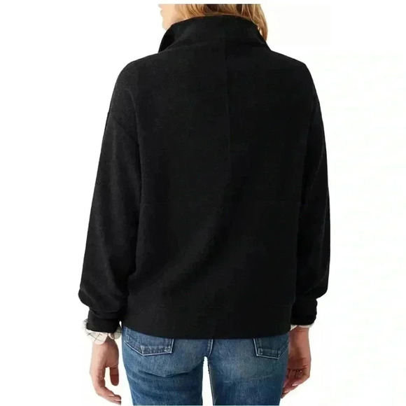 Faherty Women's Legend Lounge Half Zip Sweatshirt - Picture 2 of 7